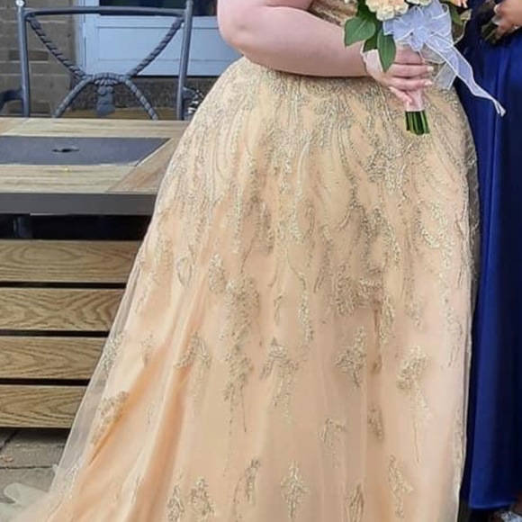 Plus size prom dress - Picture 5 of 6